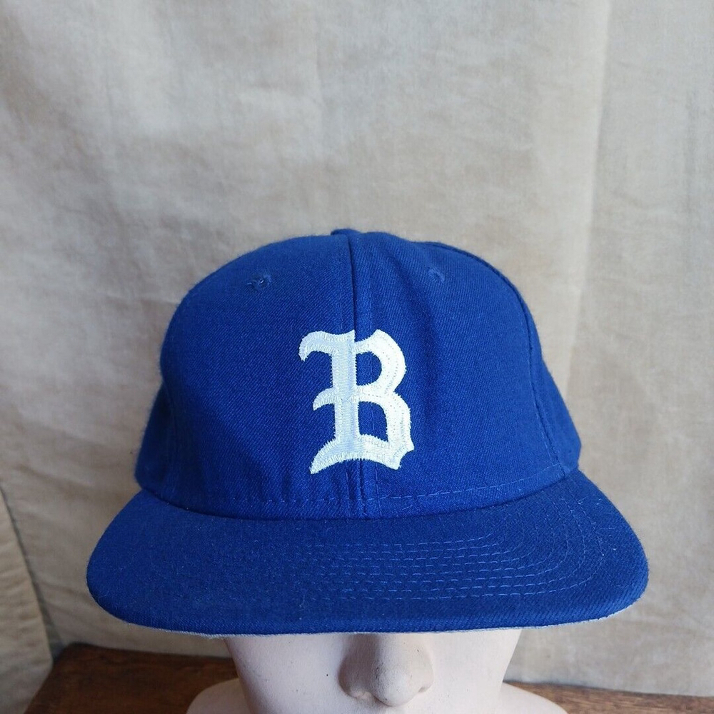 Vintage Twin City Knitting Brooklyn Dodgers Wool Snapback
